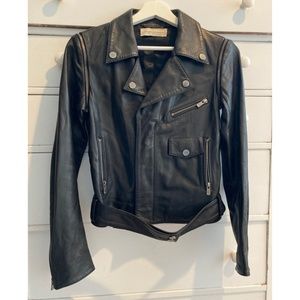 Leather Biker Jacket